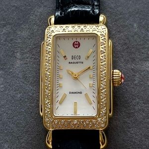 Elegant Michele Deco-Inspired Timepiece (EUC)